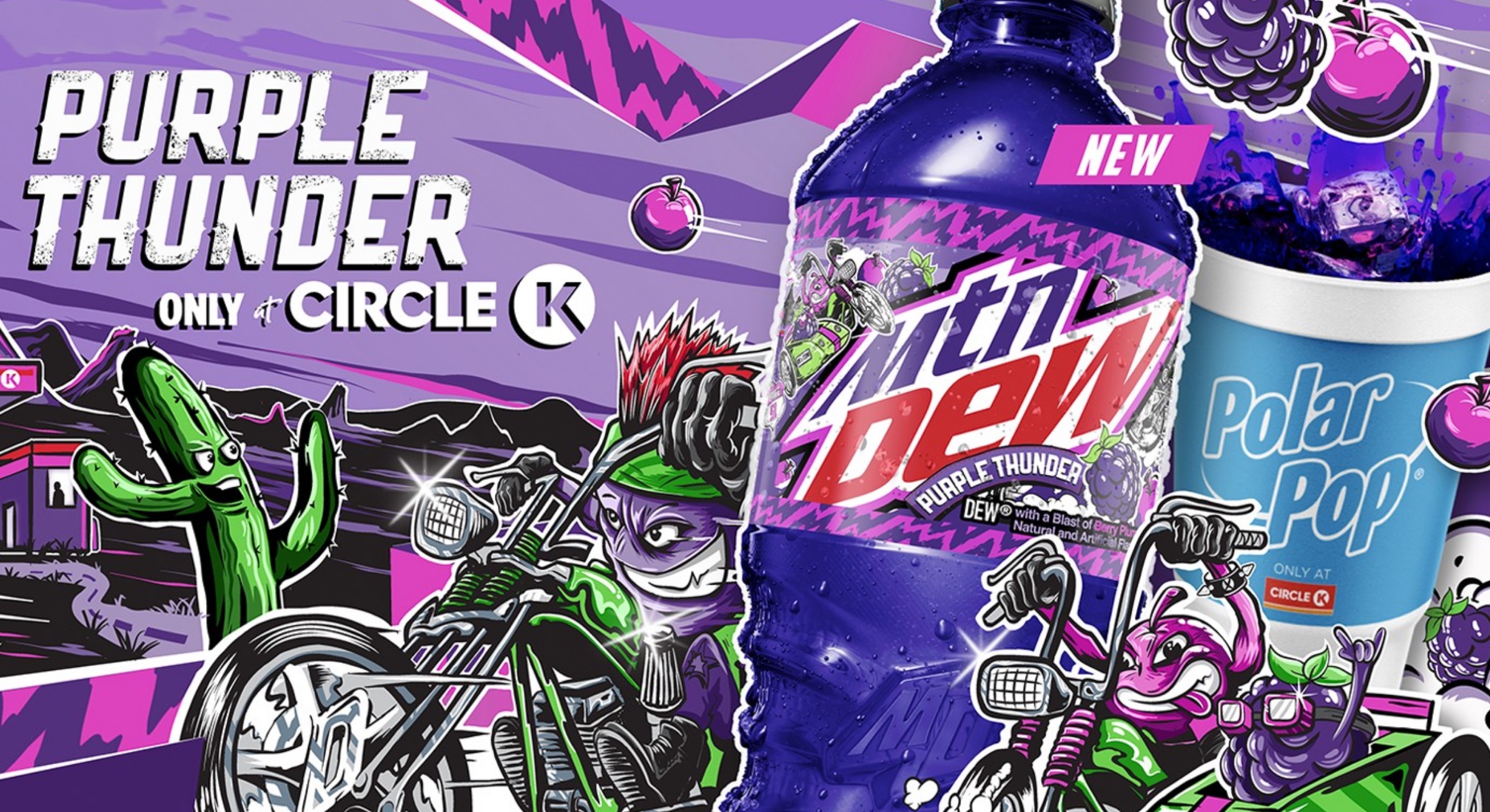 New Mountain Dew Purple&nbsp;Thunder