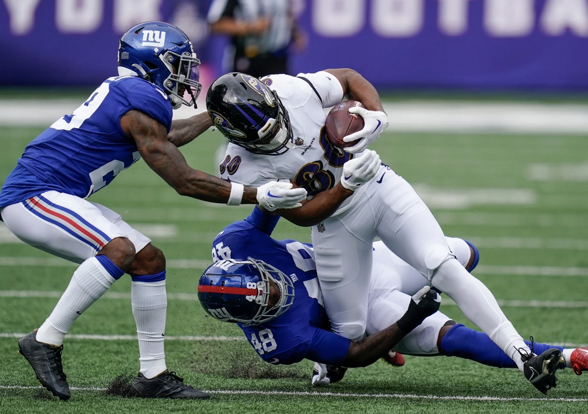 Giants Comeback to Beat&nbsp;Ravens