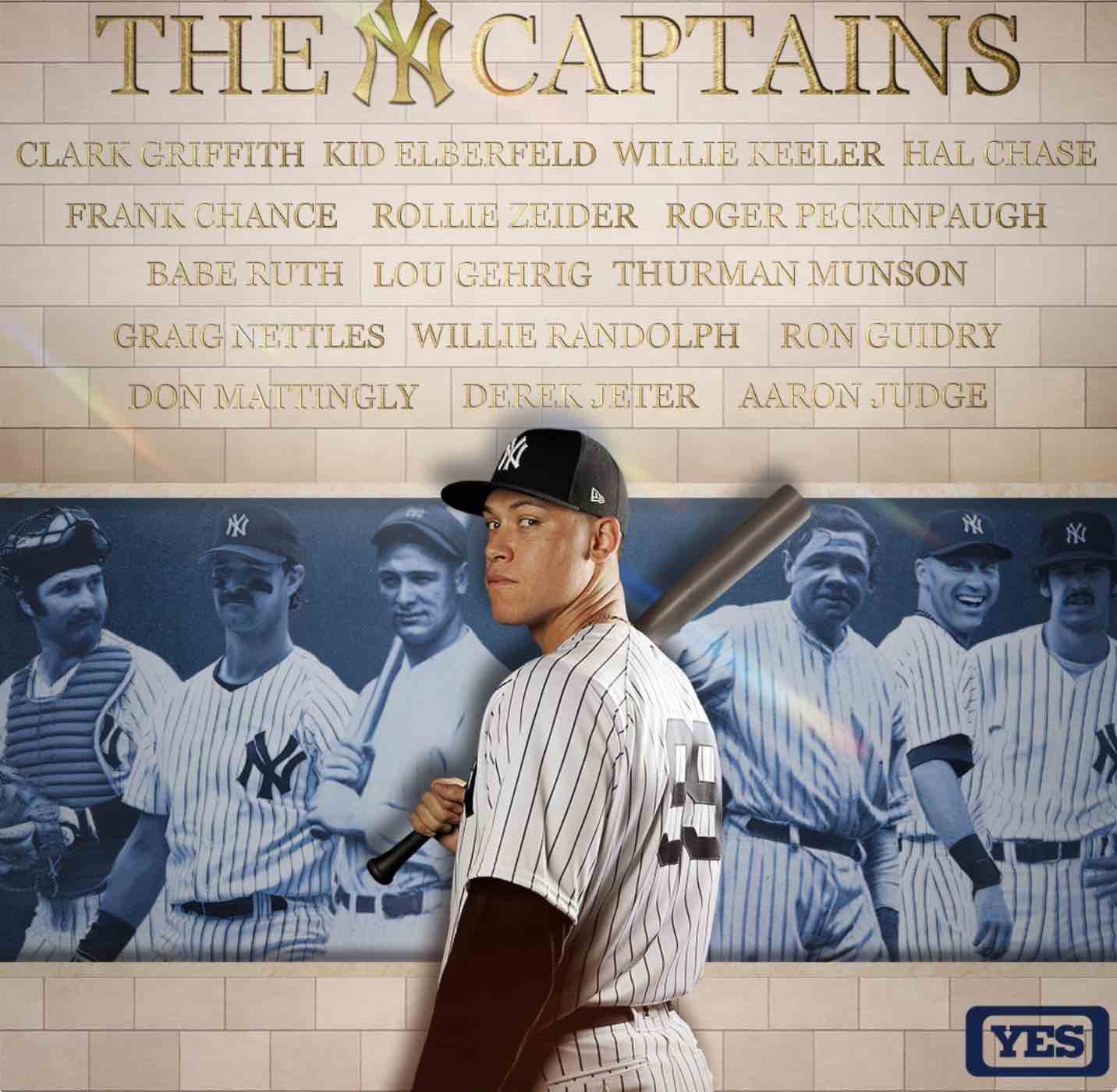Aaron Judge Named 16th Captain of the NY&nbsp;Yankees