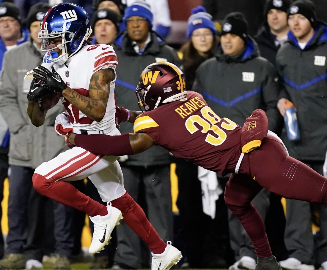 Giants Beat Commanders&nbsp;20-12