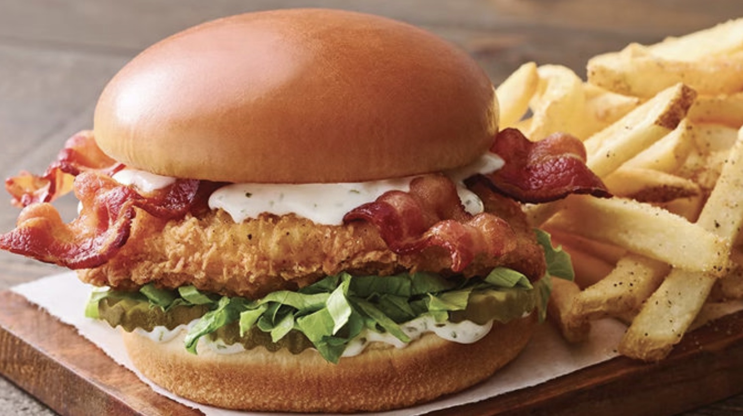 New Crispy Chicken Bacon Ranch Sandwich at&nbsp;Applebee’s