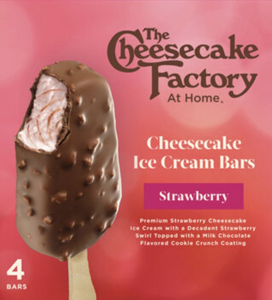 New Ice Cream Bars From The Cheesecake&nbsp;Factory