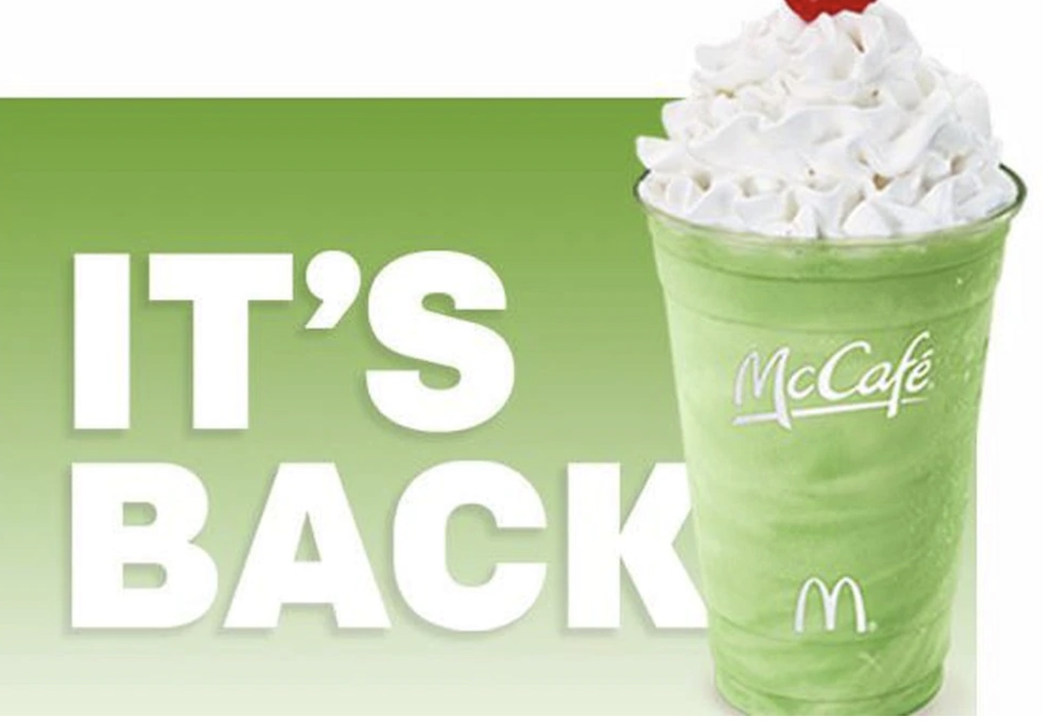Shamrock Shake Returns To&nbsp;McDonald’s