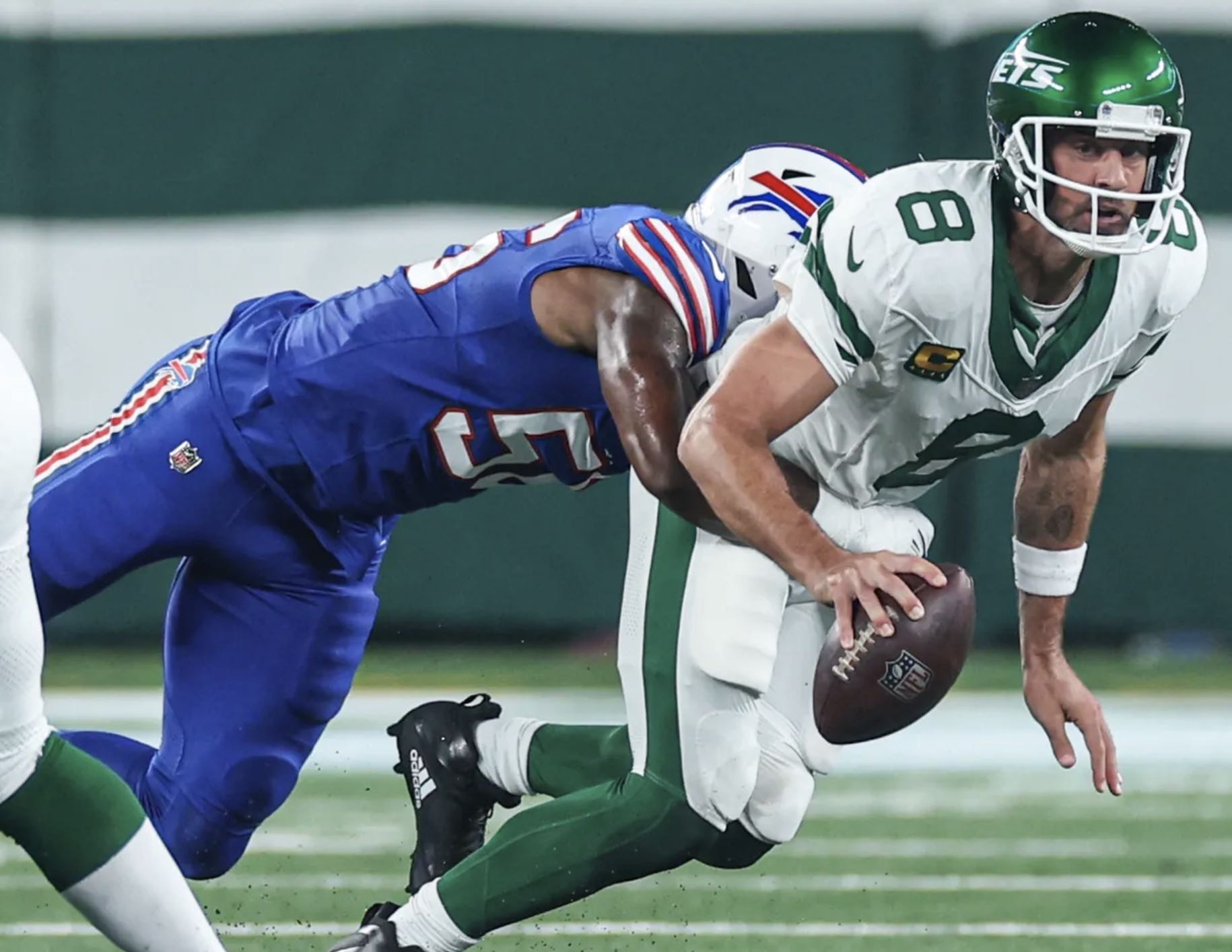 Jets Win Thriller vs. Bills; Aaron Rodgers&nbsp;Hurt