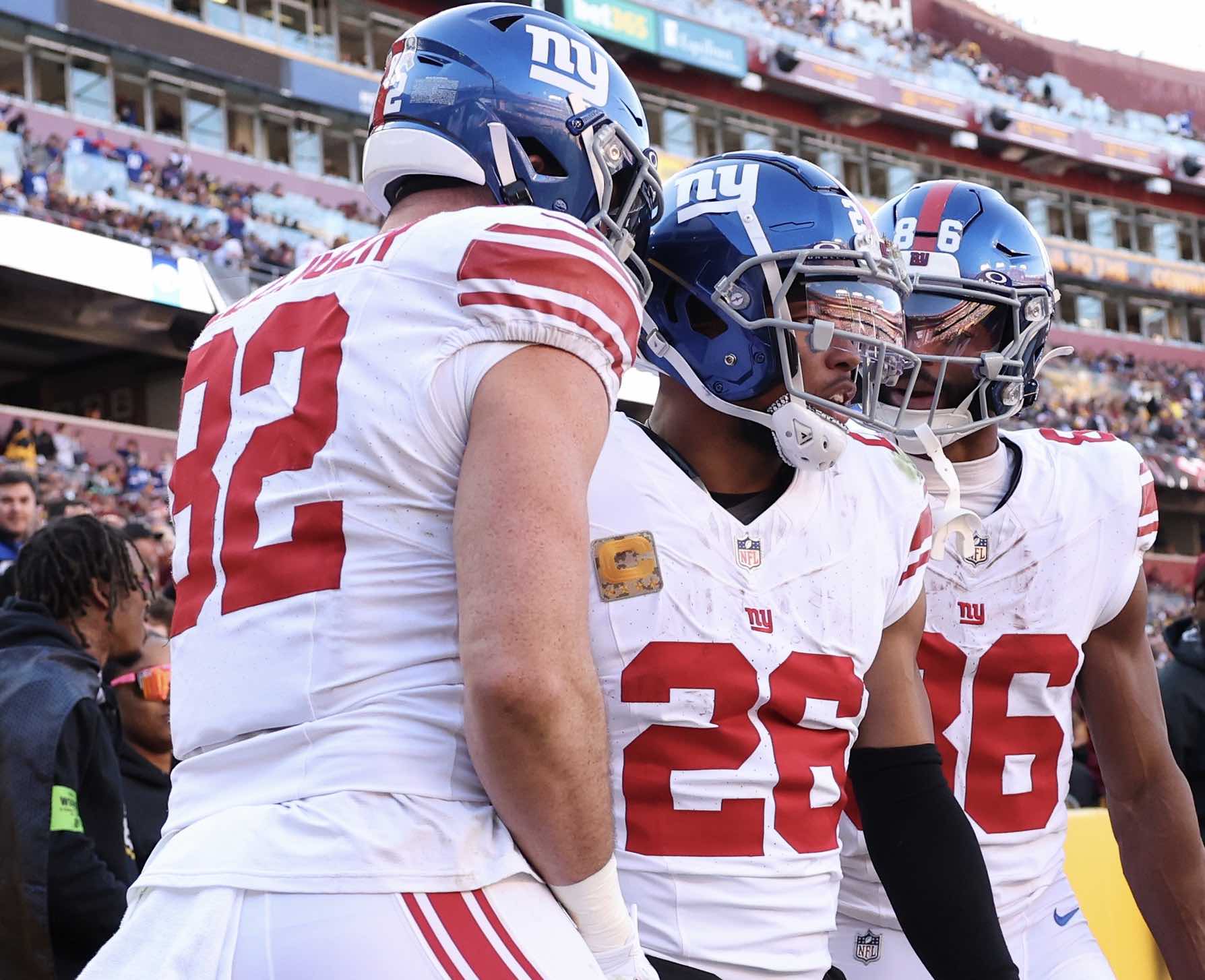 Giants Beat Commanders&nbsp;31-19