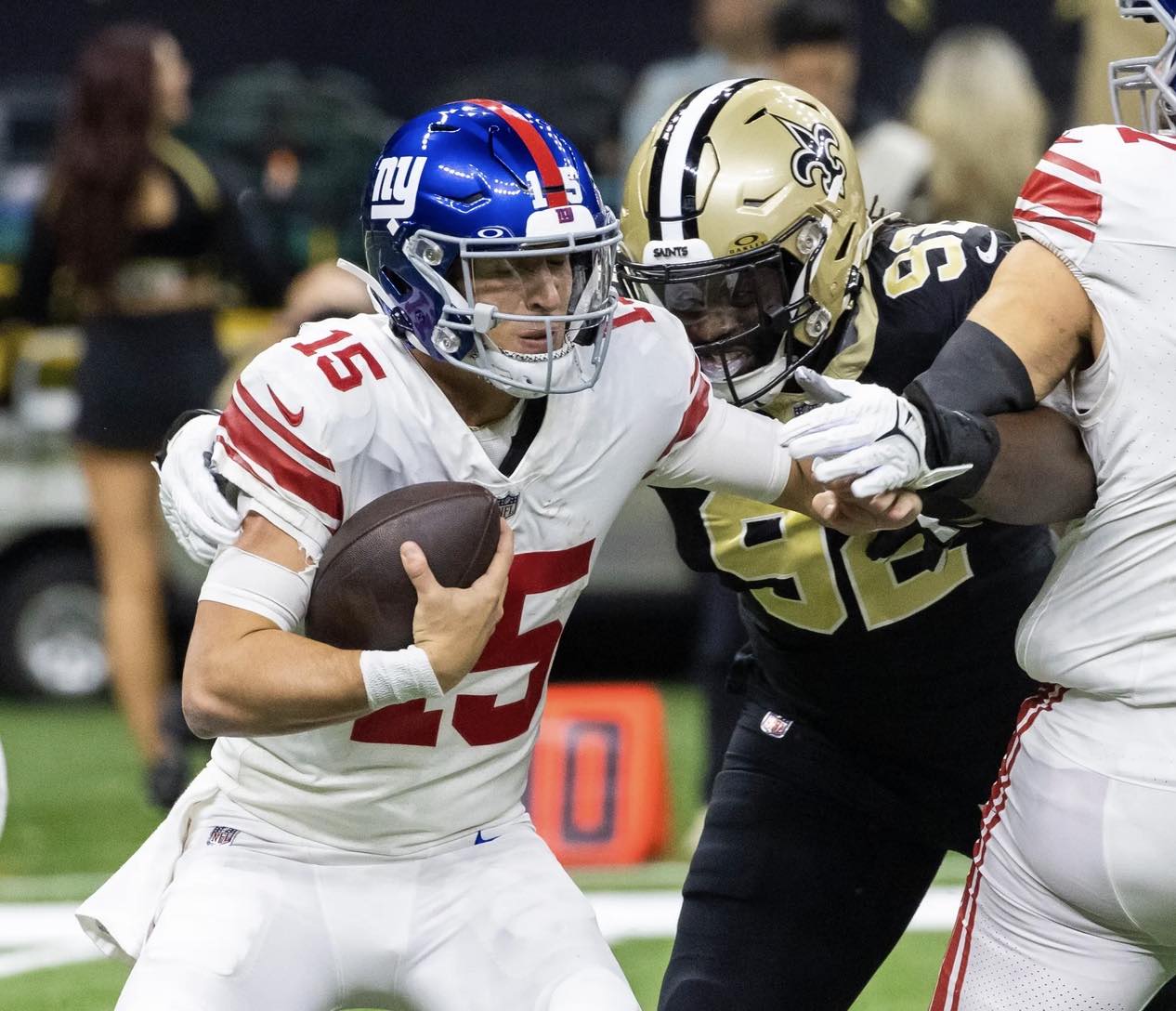 Saints Over Giants&nbsp;24-6