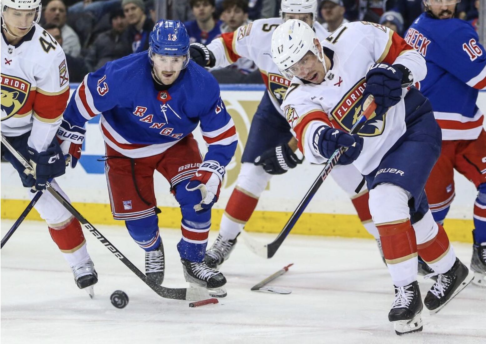 Panthers To Play Rangers 