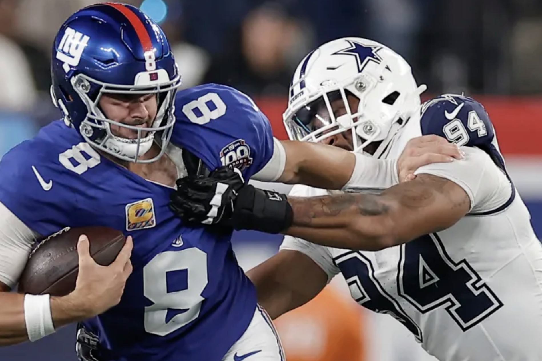 Dallas Cowboys Over New York Giants&nbsp;20-15