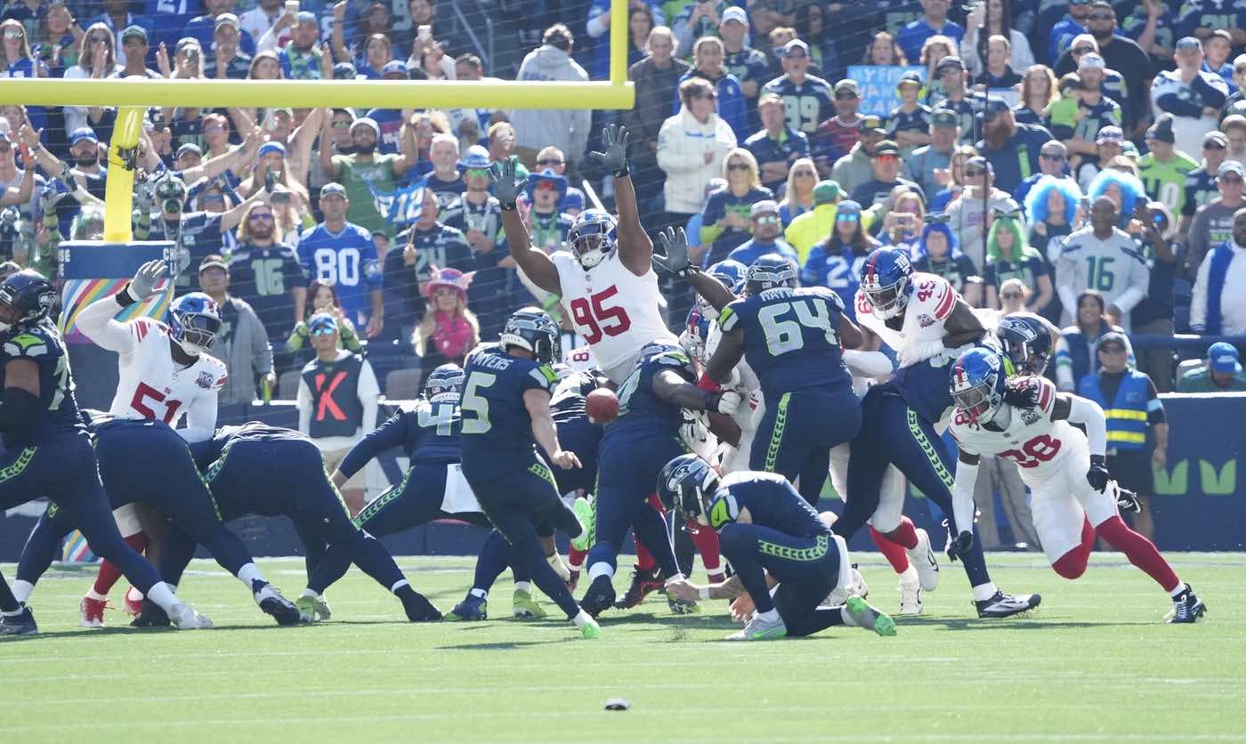 New York Giants Beat Seattle Seahawks&nbsp;29-20