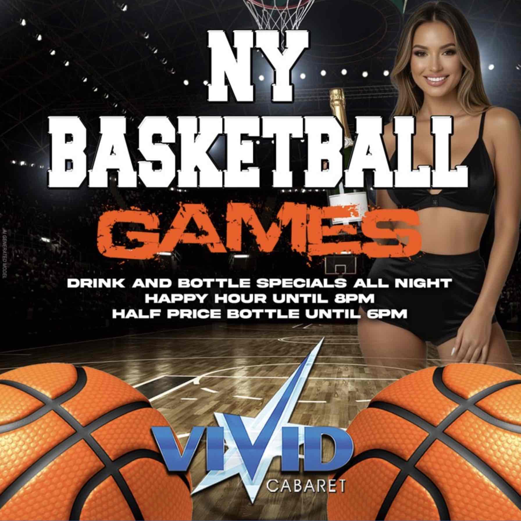 Basketball Stars at Vivid Cabaret New York 